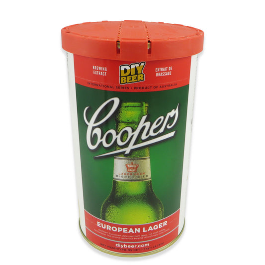 Coopers European Lager DIY Beer Kit - 1.7kg - Canadian Homebrewing Supplier - Free Shipping - Canuck Homebrew Supply