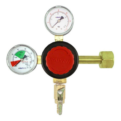 Taprite Primary CO2 Regulator w/ Poly Bonnet (60 & 2000 PSI) [T742HP]