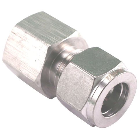 Stainless Steel Fitting - 1/2" Female NPT to 1/2" Compression