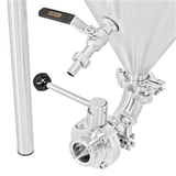 Anvil Brewing Equipment Stainless Steel Crucible Conical Fermentor - 14 Gallon - Accessories