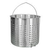 122 Quart Stainless Steel Stock Pot Basket