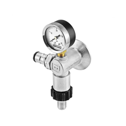 Blichmann Stainless Steel Spunding Valve - 1.5" TC X 1/2" OD Barb