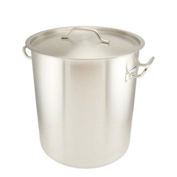 6.5 Gallon Stainless Steel Brew Pot - Tri-Clad Induction Ready