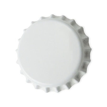 Pry-off Bottlecaps - White