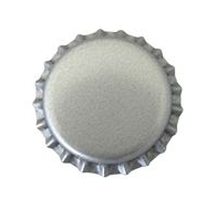 Approx. 10000 Silver/Grey Beer Bottle Caps 