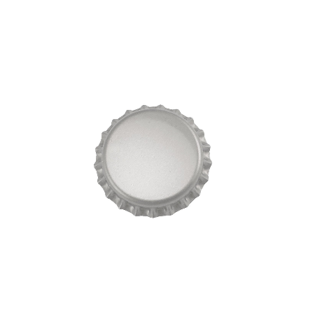 Silver Pry-Off Bottle Caps