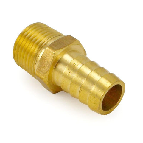 5/8" Brass Barb x 1/2" Male NPT - Canadian Homebrewing Supplier - Free Shipping - Canuck Homebrew Supply