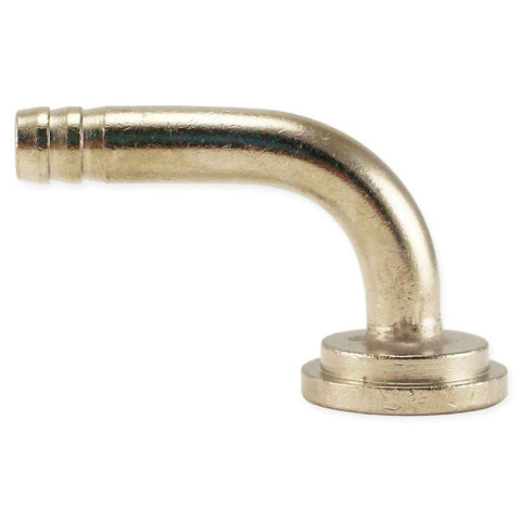 Chrome Plated Brass Bent Tailpiece - 1/4" Barb