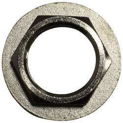 Chrome Plated Brass Lock Nut with Flange