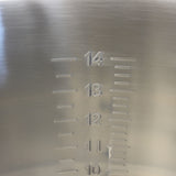 16 Gallon (61L) Stainless Steel Welded Brew Kettle