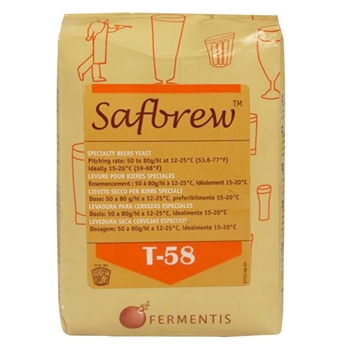 Fermentis T-58 Dry Ale Yeast Brick - 500g