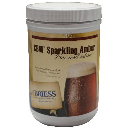 CBW Sparkling Amber Liquid Malt Extract (LME) - 3.3 lb