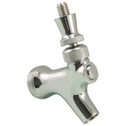 Chrome Plated Brass Faucet - Stainless Steel Lever