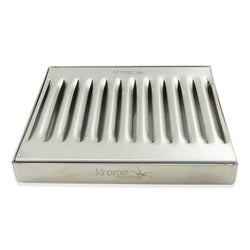 Stainless Steel Surface Mounted Drip Tray - 6" x 5" x 3/4"