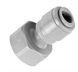 Duotight Food Grade Plastic (Push-In) Fitting - 7/8"-14 (5/8" Female BSP) X 3/8" (9.5mm)