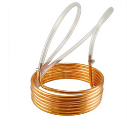 Copper Immersion Pre-Chiller - 12.5' x 3/8" with Vinyl Tubing