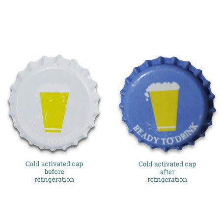 Pry-off Bottlecaps - Cold Activated