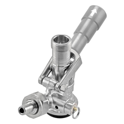Micro Matic Stainless Steel Sanke "S" Style Keg Coupler - Grey Handle [7486SS]