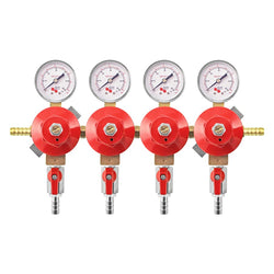 Micro Matic Secondary Quadruple CO2 Regulator (60 PSI) [8044]