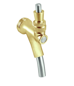Micro Matic Gold Plated Polished Stainless Steel Euro-Style Faucet