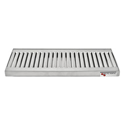 Micro Matic Stainless Steel Drip Tray – Countertop – 12” x 5” x 3/4” [DP-120]