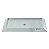 Micro Matic Stainless Steel Bevel Edge With Drain Drip Tray - 16" X 6 1/2" X 3/4"  without Grill
