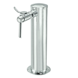 Micro Matic Stainless Steel Wine Tower - Single Faucet [D4743T-W]