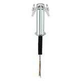 Micro Matic Stainless Steel Beer Tower - Double Faucet - Glycol Lines