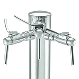 Micro Matic Stainless Steel Wine Tower - Triple Faucets 