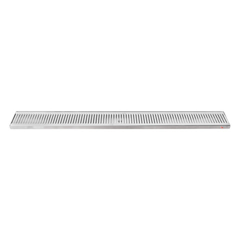 45” x 5” x 3/4” Micro Matic Stainless Steel Drip Tray – Countertop