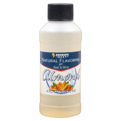 All Natural Almond Flavour Extract - 4 fl oz (118 ml)