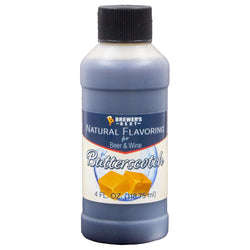 All Natural Butterscotch Flavouring - 4 fl oz (118 ml)