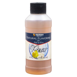 All Natural Pear Flavouring - 4 fl oz (118 ml)