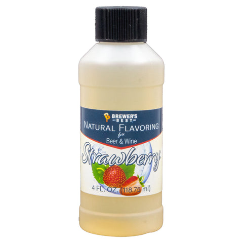 All Natural Strawberry Flavouring - 4 fl oz (118 ml)
