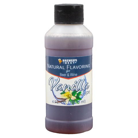 All Natural Vanilla Flavouring - 4 fl oz (118 ml)
