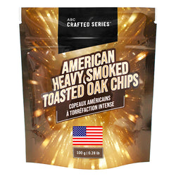ABC Crafted Series Oak Chips - American Heavy Smoked Toasted (3.5 oz)