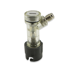 Pin Lock Gas Disconnect with Check Valve - 1/4" MFL