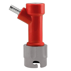 Pin Lock Gas Disconnect - 1/4" OD Barb