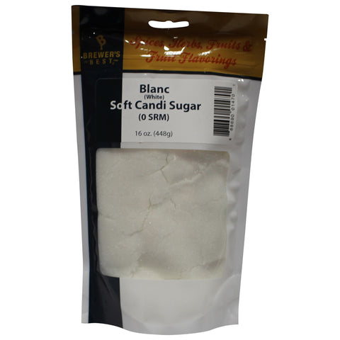 White Belgian Soft Candi Sugar