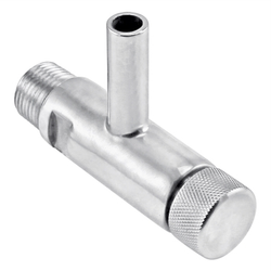 Stainless Steel Sample Valve - 1/2" Male NPT X 1/2" Outlet