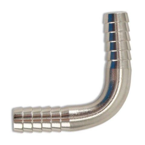 Stainless Steel Barbed Elbow - 1/4" - Canadian Homebrewing Supplier - Free Shipping - Canuck Homebrew Supply