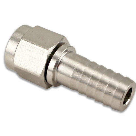 Stainless Steel Swivel Nut - 1/4" FFL to 3/8" Barb - Canadian Homebrewing Supplier - Free Shipping - Canuck Homebrew Supply