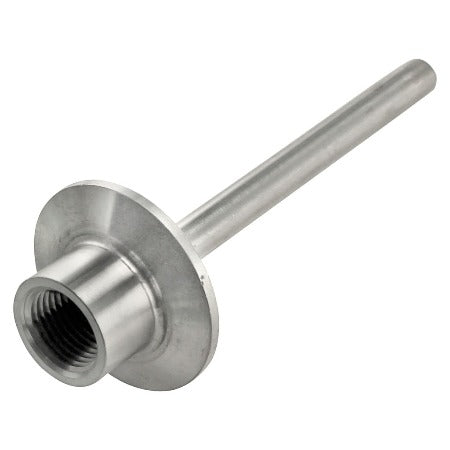 Stainless Steel Tri-Clover Thermowell - 1/2” Female NPT to 1.5” TC - 4” Length