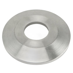 Stainless Steel Tri-Clover Cut-Out Cap - 1.5” TC - 1” Smooth Cut-Out