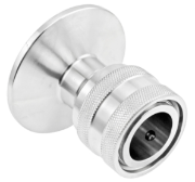 Stainless Steel Tri-Clover Quick Disconnect Fitting - 1.5" TC X Female QD