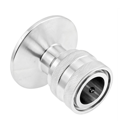 sStainless Steel Tri-Clover Quick Disconnect Fitting - 1.5" TC X Female QD