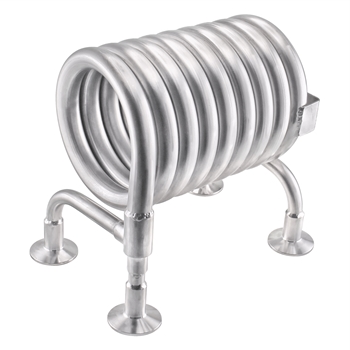 Stainless Steel Convoluted Counterflow Wort Chiller - 1.5" Tri-Clover