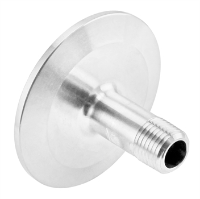 Stainless Steel Tri-Clover Fitting - 1.5" TC X 3/8" Male NPT