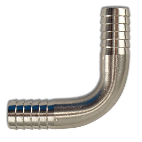 Stainless Steel Barbed Elbow - 3/8"