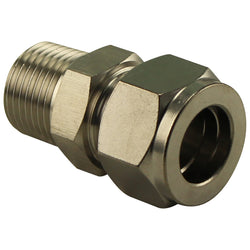 Stainless Steel Compression Fitting - 1/2” Male NPT to 5/8” Comp